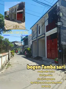 Ruko dan rumah tambak sari