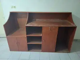 Jual lemari kasir lemari stok lemari penyekat toko