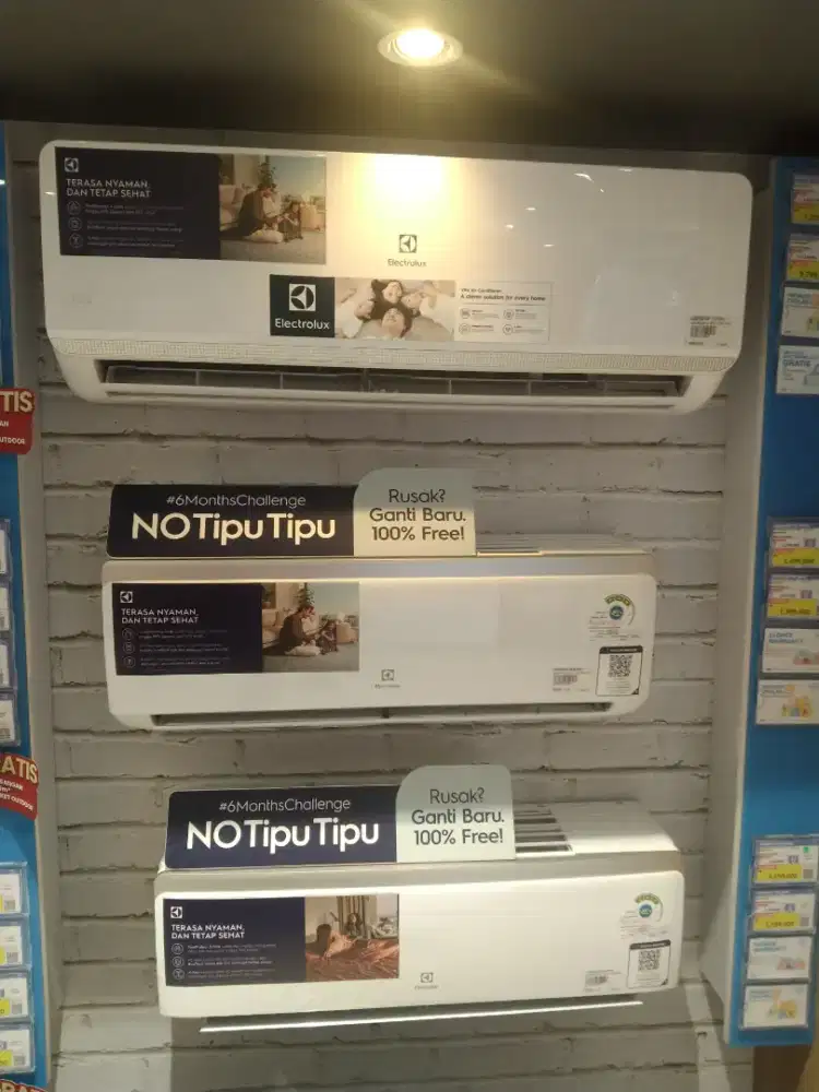 Cicilan AC Elektrolux split 1,5 pk cukup KTP aja