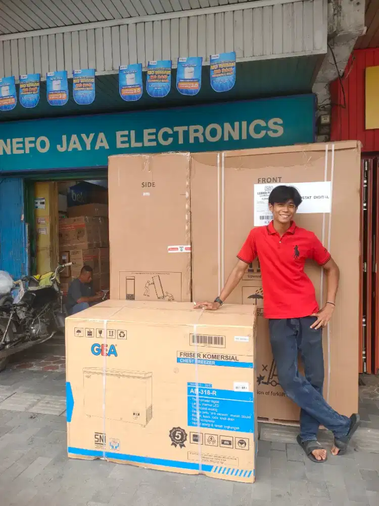 FREEZER GEA PROMO CICILAN 1X ANGSURAN TANPA DP