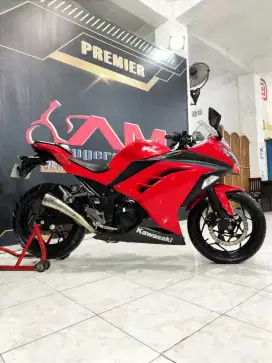 Kawasaki Ninja 250 inject REG 2016 red glossy super tampan