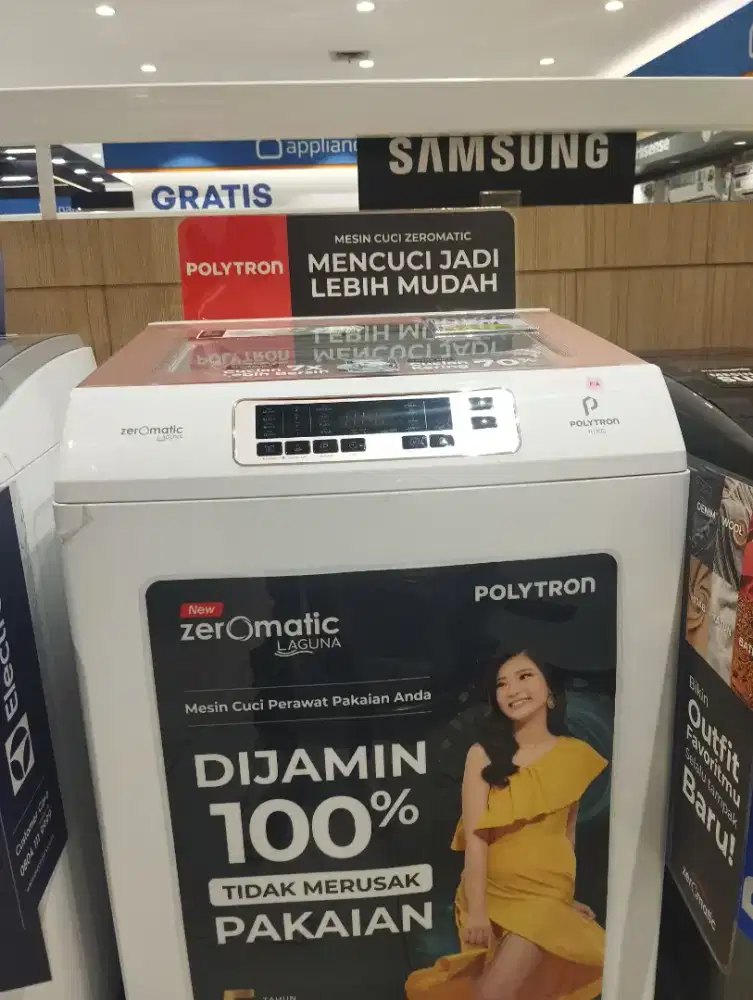 SEGAMPANG ITU CICILAN MESIN CUCI POLYTRON 10 KG DI HOME CREDIT