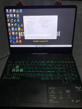 Laptop Asus TUF FX505DV Ryzen 7 RTX 2060 6GB