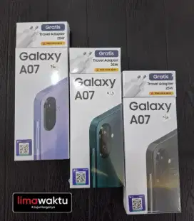 SAMSUNG A07 8/64 NEW SEGEL BISA COD FREE ONGKIR