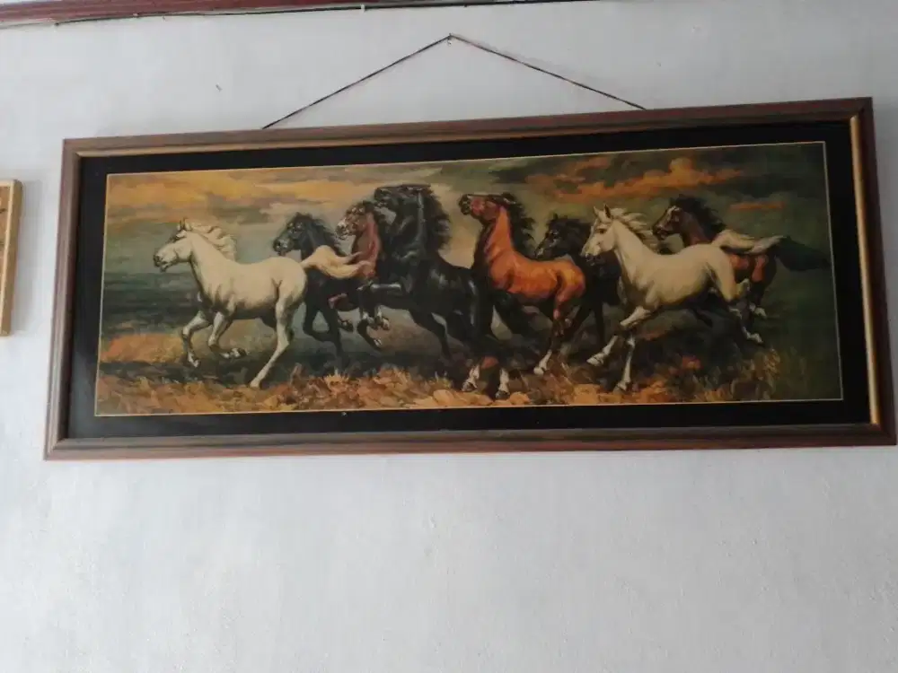 Lukisan kuda lari