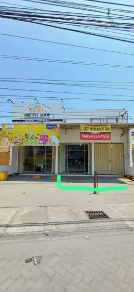 Disewakan Ruang Usaha di tepi Jalan Raya