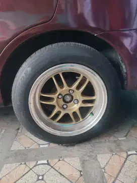Jual atau tukar tambah velg R15 lebar rata