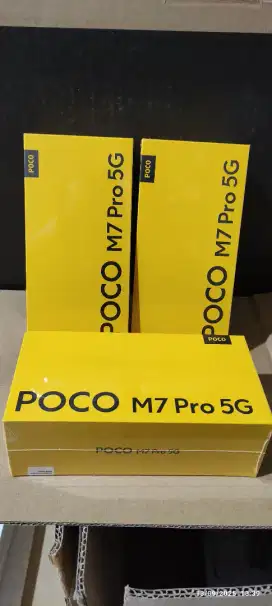 POCO M7 PRO 5G RAM 8/256 BARUU