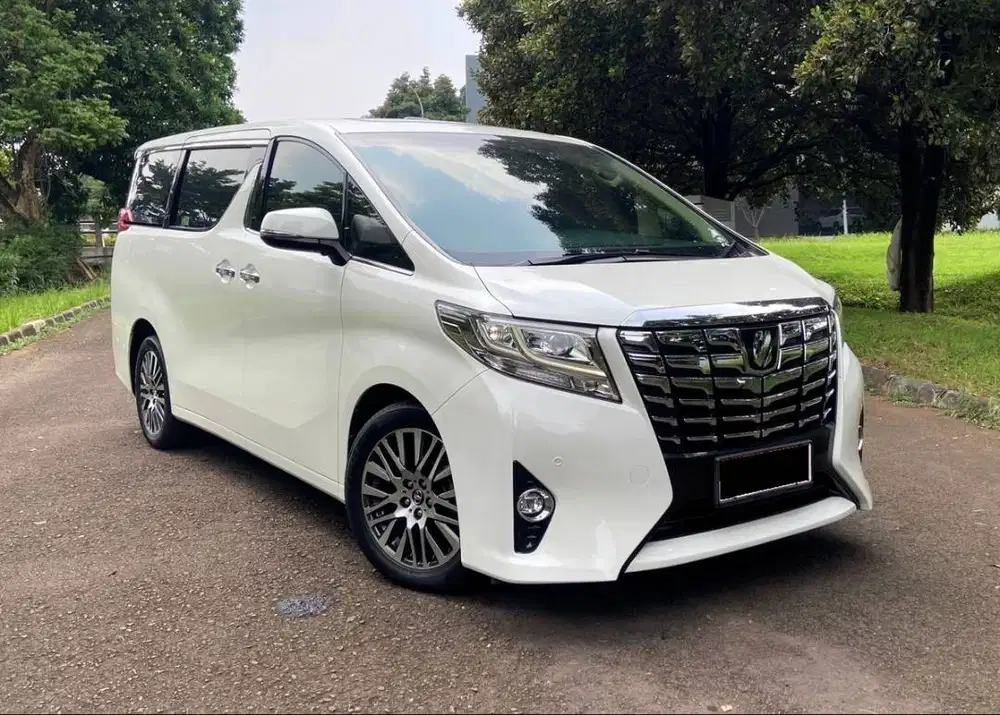 Alphard 2.5 G ATPM 2017 Siap Pakai Kredit TDP 15JT JUTA Data dibantu