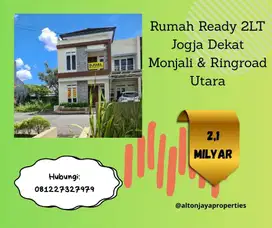 Rumah Cluster Palagan DJUAL Dgn 2LT/3KT Dkt Jogja Kota Siap Huni