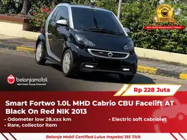 [ GARANSI 5TH ] Smart Fortwo 1.0L MHD Cabrio CBU Facelift 2013/2014