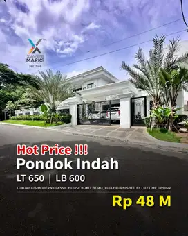 LUXURIOUS MODERN CLASSIC HOUSE BUKIT HIJAU, FULLY FURNISHED BY LIFETIM