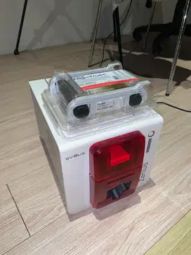 Printer kartu Evolis Zenius + Ribbon