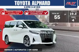 TOYOTA ALPHARD G 2019 ATPM SUNROOF & PILOT SEAT KM.40RB PJK PJG #F2ST