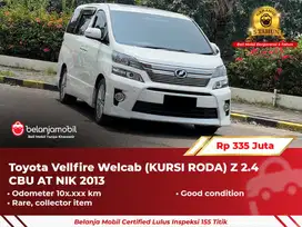 [ GARANSI 5TH ] Toyota Vellfire Z Welcab (KURSI RODA) 2.4 AT 2013/2014