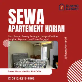 Sewa apartement harian/transit sayana indah ternyaman