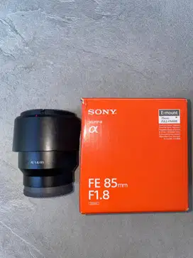 Lensa Sony FE 85mm f/1.8 Second Mulus
