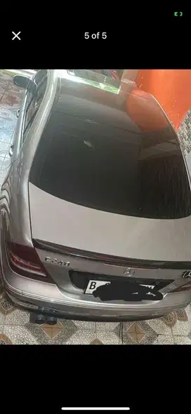 Ducktail carbon amg brabus untuk mercy w203 mata kacang c class