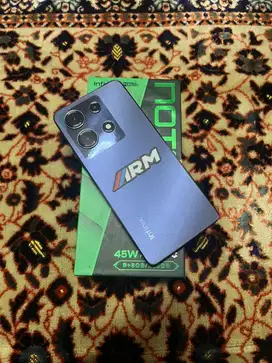Infinix Note 30 Obsidian Black 8/256 Hp Gaming Mulus Lengkap No Minus