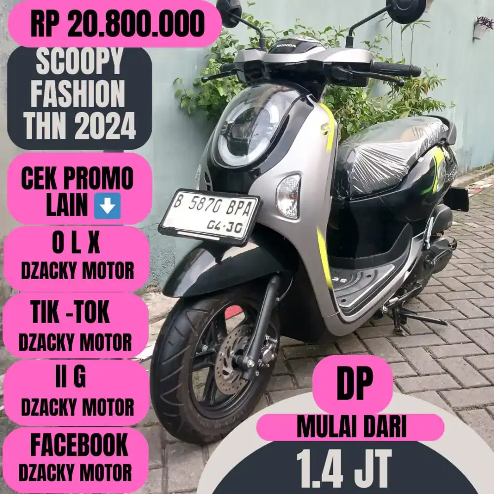 NEW SCOOPY FASHION THN 2024