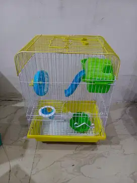 kandang hamster 2 tingkat