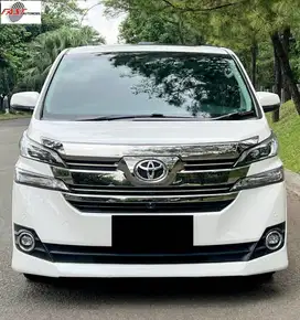 TOYOTA VELLFIRE G 2015 ATPM 2.5 AT SUNROOF SERVICE RECORD & PILOT SEAT