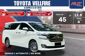 TOYOTA VELLFIRE G 2015 ATPM 2.5 AT SUNROOF SERVICE RECORD & PILOT SEAT