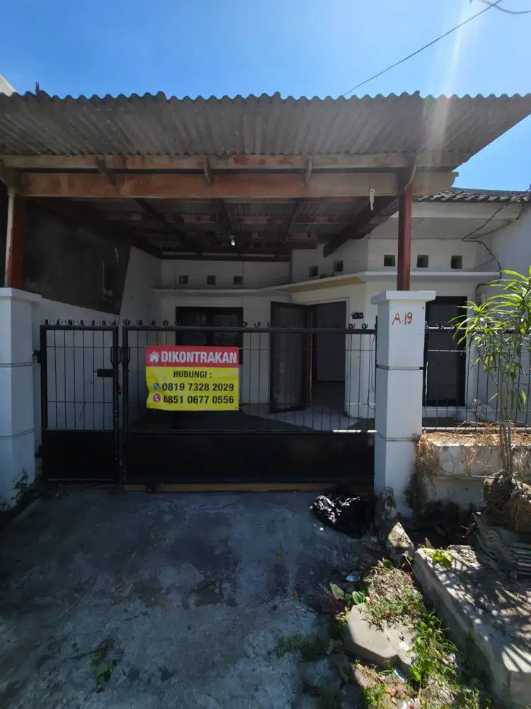 Disewakan rumah di kebraon indah permai blok A-19
