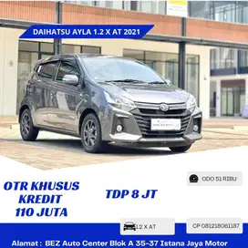 DAIHATSU AYLA 1.2 X AT NIK 2021