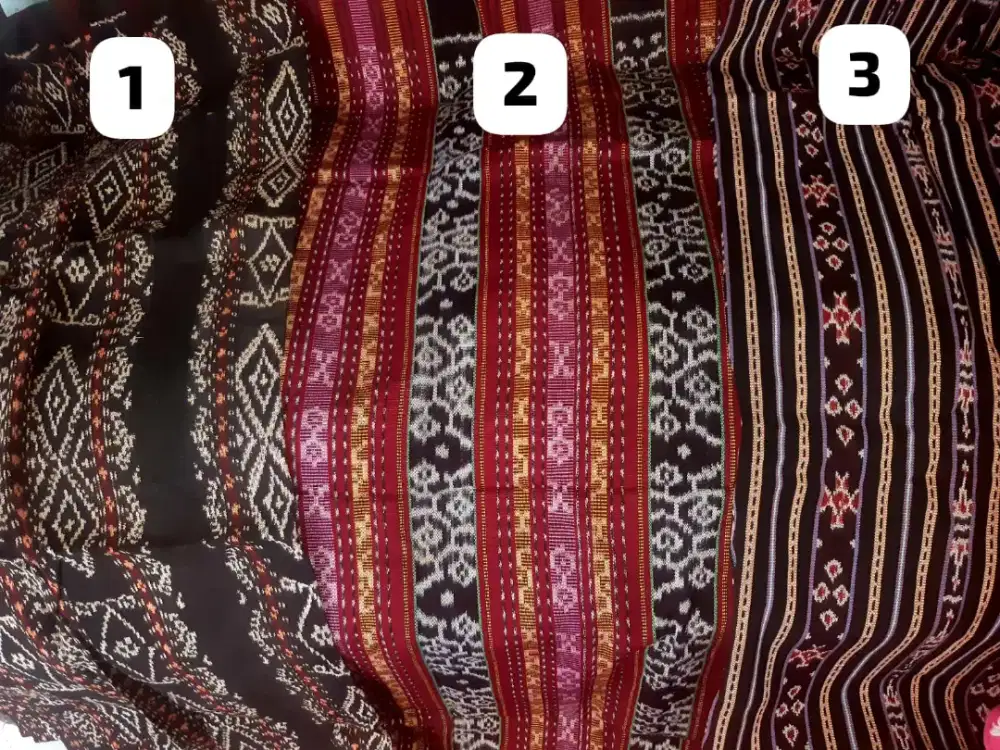 Kain tenun ikat asli flores NTT
Asli tenun bukan sablon
