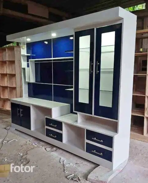 Lemari Penyekat Ruangan + Lemari Pakaian