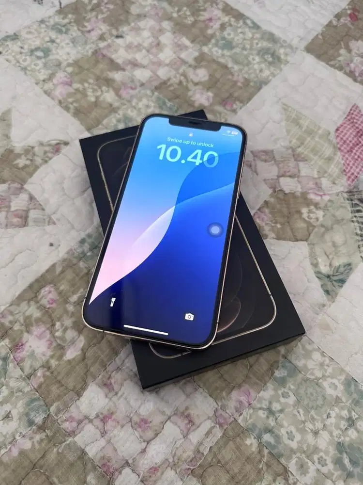 Iphone 12 Pro 256 GB Gold Resmi PA/A
