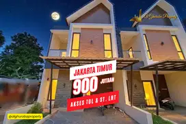 RUMAH DIJUAL MURAH 3KT 10 MNT KE ST.LRT, TOL & TRANSJAKARTA 900 JTAN