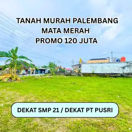 JUAL CEPAT TANAH MURAH MATA MERAH PALEMBANG