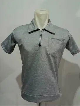 Polo shirt bahan baby terry ready size M sd XL