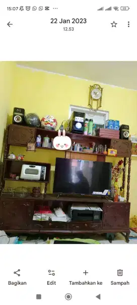 Lemari Jati Asli Dijual Cepat