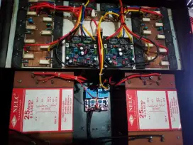 Power Amplifier Rakitan 25 25 jadi 50 ampere