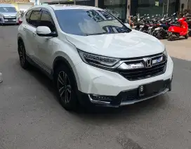 Km 50 ribuan ! Honda CRV prestige Turbo 2018 putih