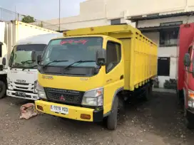 Mitsubishi Colt diesel Canter FE73 ps110 double Bak kayu 2015 kuning