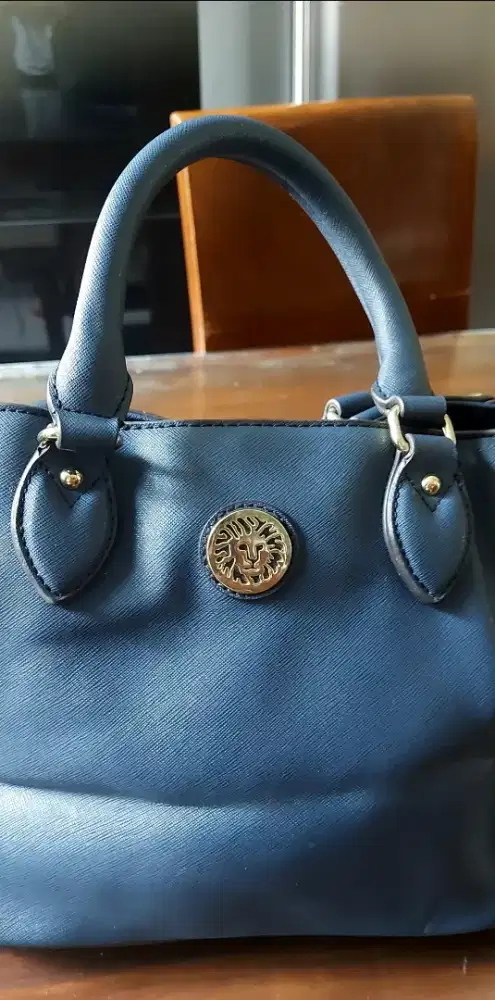 Tas tote Anna Klein ori ( kulit safiano )