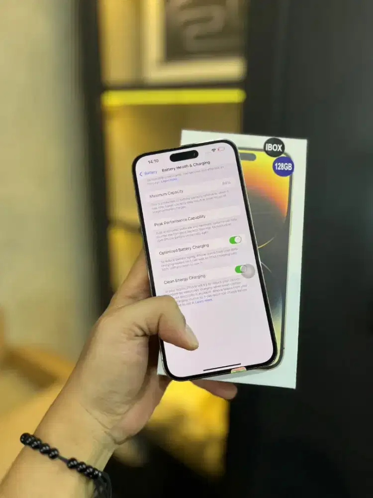 IPHONE 14 PROMAX 128GB EX IBOX SECOND MULUS