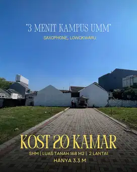 Kos Modern 2 Lantai Dekat UMM Unisma UB Malang