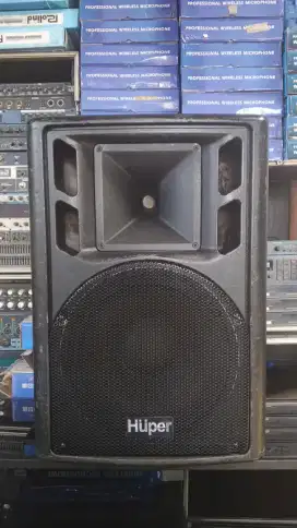 SPEAKER AKTIF 12INCH HUPER HA350/HA 350 ORIGINAL SWITCH MERAH