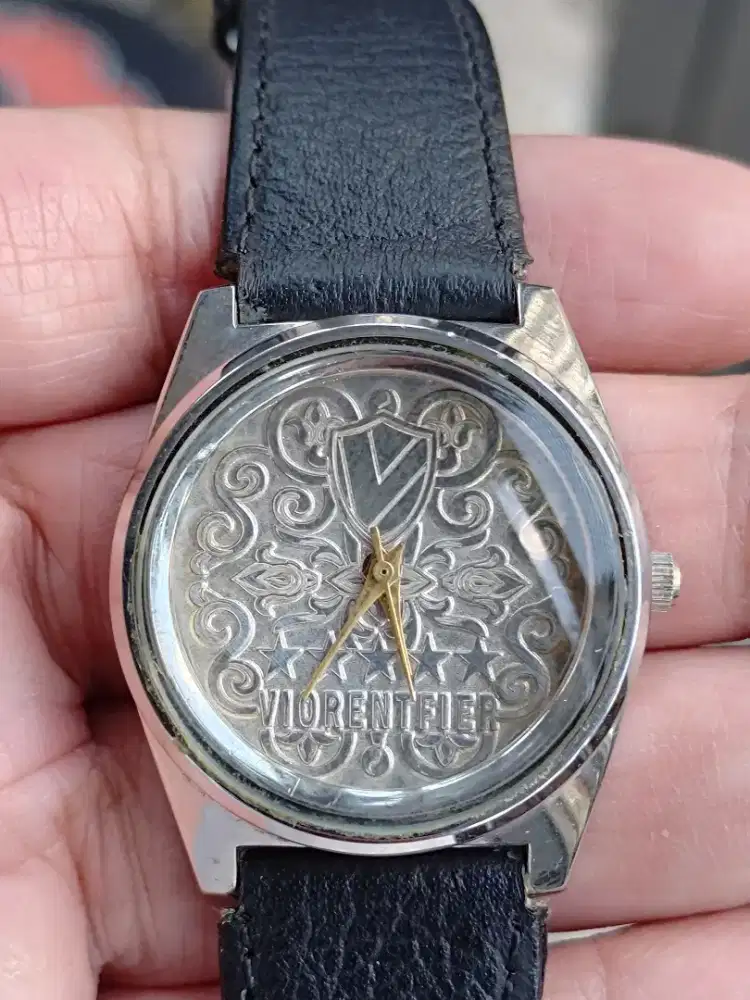 Jam Tangan Wanita Custom Vintage Silver Dial
