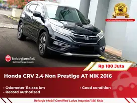[ GARANSI 5TH ] Honda CRV CR-V CR V 2.4 Non Prestige AT 2016/2017