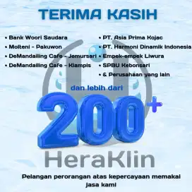 HeraKlin - Jasa Cuci / Kuras Tandon Berpengalaman