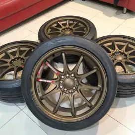 Velg ce28 R17 5×114 + ban slick