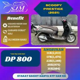 Scoopy Prestige 2021 Pajak Panjang