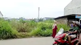 DI JUAL TANAH DARAT, LOKASI JL RAYA GLORA, BABELAN KOTA, BEKASI UTARA.