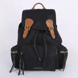 Preloved Tas Ransel Burberry Authentic 90% muluss Laptop bisa masuk